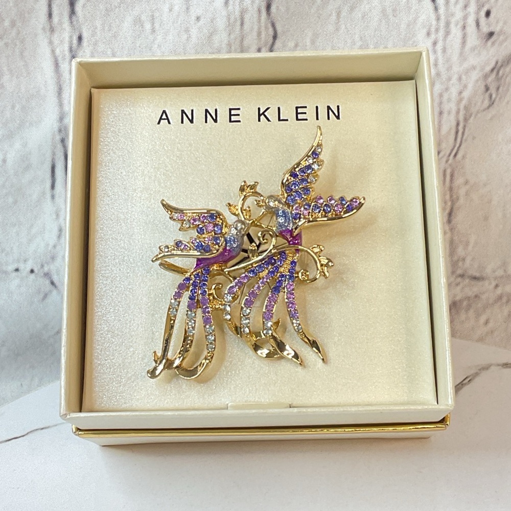 🐘🐘💓 Anne Klein Brooch - Picture 6 of 7